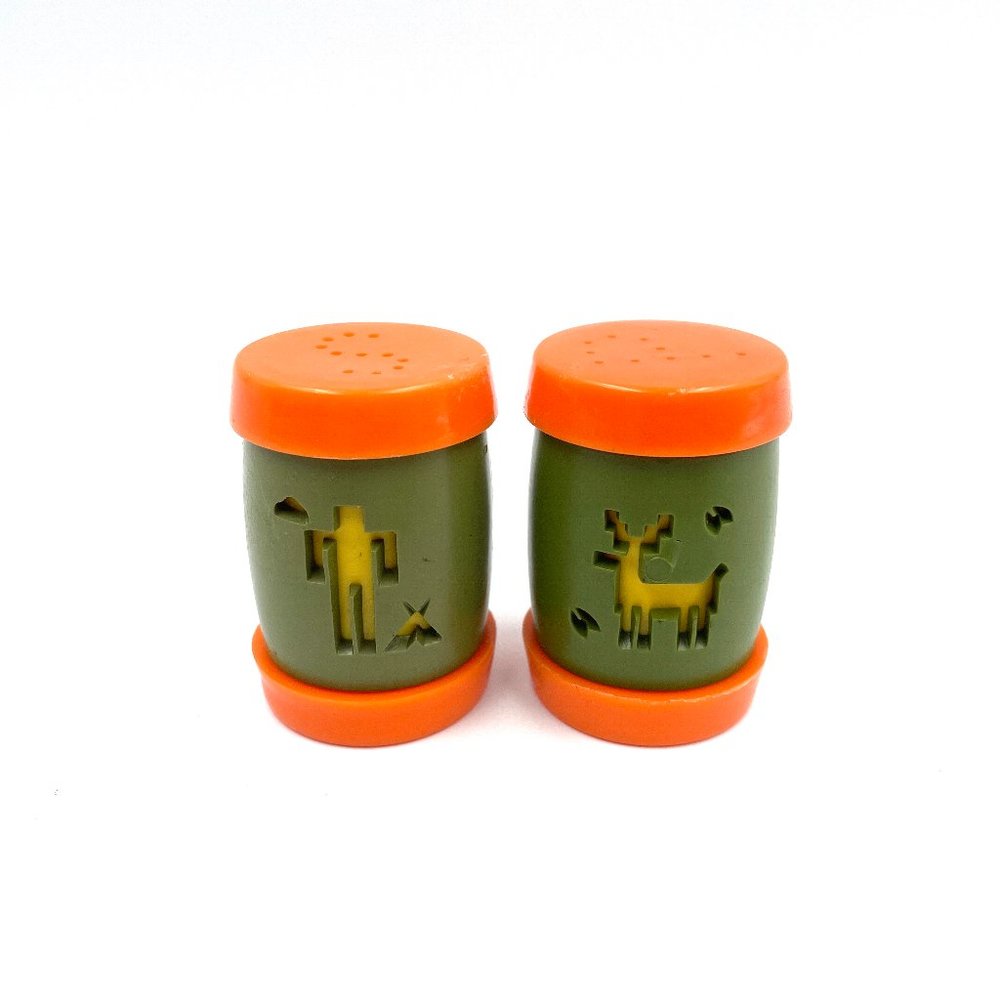 Vintage St Labre Indian School Salt and Pepper MCM
